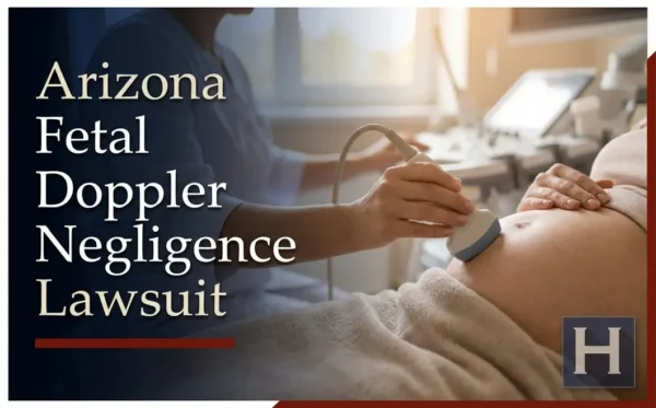 Un profesional médico realiza una ecografía a una paciente embarazada, lo que pone de relieve la labor del mejor abogado especializado en negligencia relacionada con el Doppler fetal de Arizona.