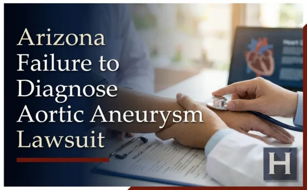 Un profesional médico examina el brazo de un paciente con un estetoscopio, lo que pone de relieve la labor de un abogado especializado en casos de falta de diagnóstico de aneurisma aórtico en Arizona.