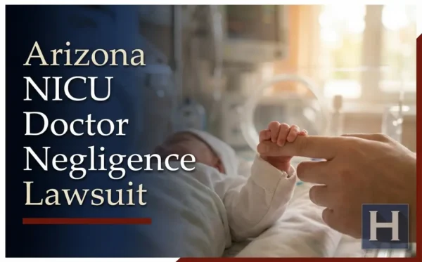 La mano de un recién nacido se aferra al dedo de un adulto en una UCIN, lo que pone de relieve la labor de un abogado especializado en negligencia médica en la UCIN de Arizona ante posibles errores.