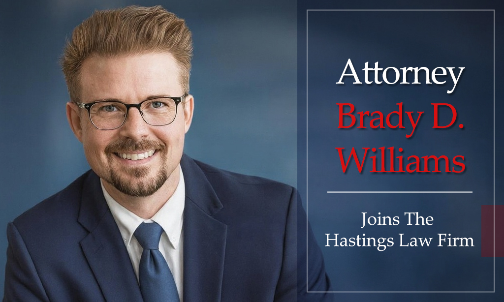 Un abogado se une a The Hastings Law Firm