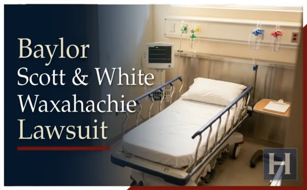 Abogado líder en negligencia médica en el Centro Médico Baylor Scott & White de Waxahachie.