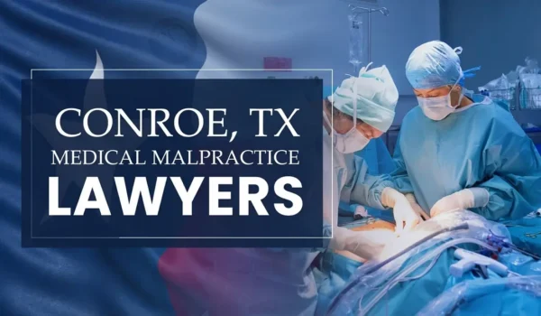 La bandera estatal de Texas se integra en un entorno sanitario de Conroe donde se ha producido un caso de negligencia médica, lo que ilustra la necesidad de contar con abogados especializados en negligencia médica para ayudar a los pacientes que han sufrido daños a manos de profesionales médicos y centros de salud.