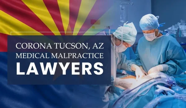 La bandera del estado de Arizona se integra en un entorno sanitario de Corona, en Tucson, donde se ha producido un caso de negligencia médica, lo que pone de manifiesto la necesidad de contar con abogados especializados en negligencia médica para ayudar a los pacientes que han sufrido daños a manos de profesionales médicos y centros sanitarios.