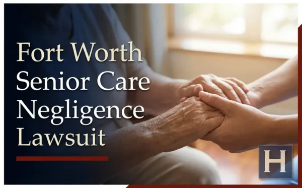 A younger hand gently comforts an older, wrinkled hand, illustrating the support a Fort Worth Senior Care Negligence lawyer provides.