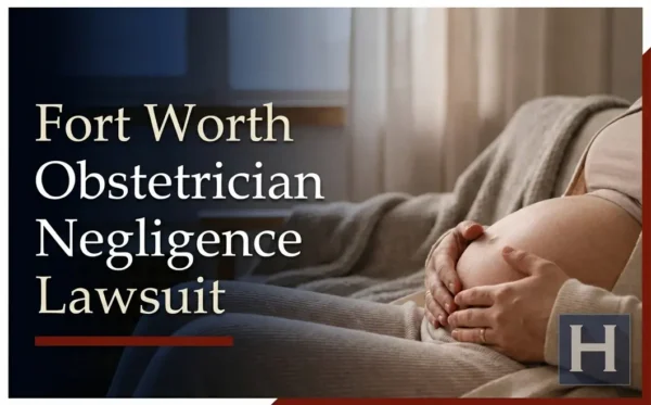 A pregnant woman gently holds her belly in Fort Worth, illustrating the need for an Obstetrician Negligence lawyer.