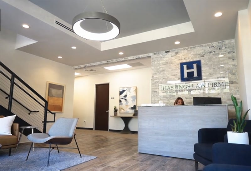 An interior view of the best medical malpractice law firm in the nation
