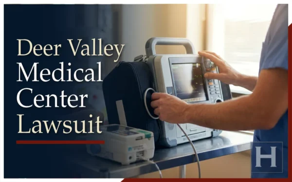 Reconocido abogado de negligencia médica de HonorHealth Deer Valley en Phoenix.