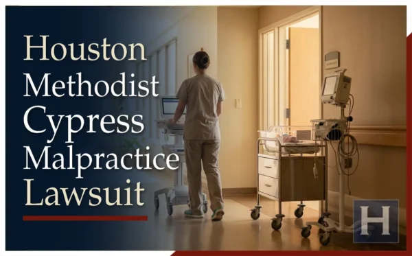 Abogado líder en negligencia médica en el Hospital Cypress de Houston Metodista.