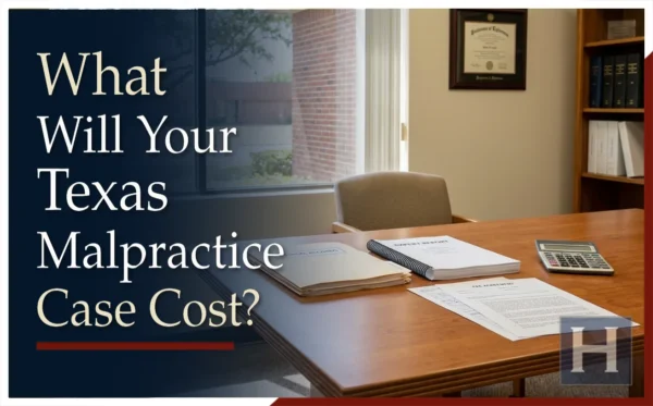 How much does a medical malpractice lawyer cost in Texas.