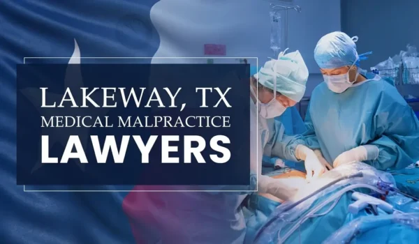 The State flag of Texas blending into a healthcare setting in Lakeway where medical negligence has occurred, depicting the need for Medical Malpractice Lawyers to help patients harmed by medical professionals and healthcare facilities.