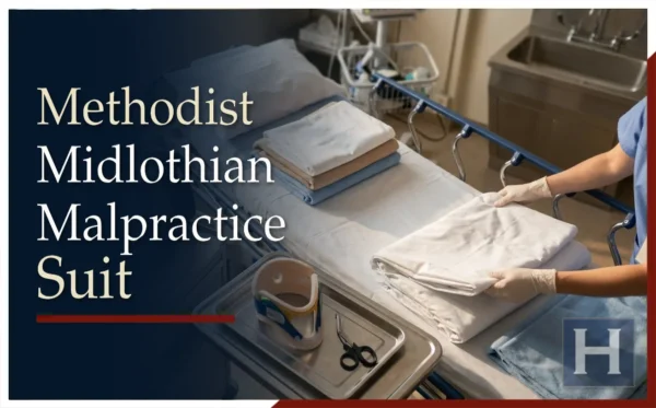 Abogado de negligencia médica de alto nivel en el Centro Médico Methodist Midlothian.