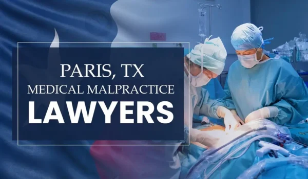 La bandera del Estado de Texas se funde en un entorno sanitario de París en el que se ha producido una negligencia médica, lo que representa la necesidad de que los abogados especializados en negligencias médicas ayuden a los pacientes perjudicados por los profesionales médicos y los centros sanitarios.