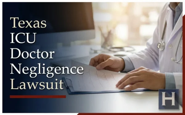 Un médico con bata blanca revisa historiales médicos, lo que pone de manifiesto posibles casos de negligencia médica por parte de un médico de la UCI según el principio Texas para un abogado.