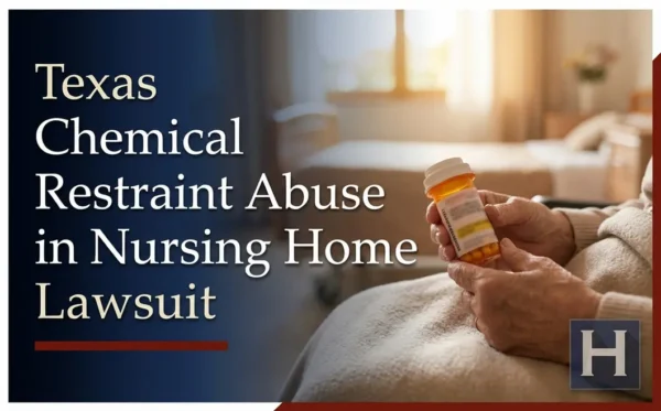 An older adult's hands carefully hold a prescription pill bottle, reflecting concerns about chemical restraint abuse in a Texas nursing home, where a lawyer can advocate for families.